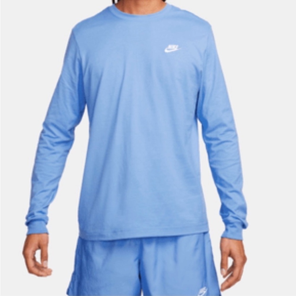 Nike mens long sleeve club tee m